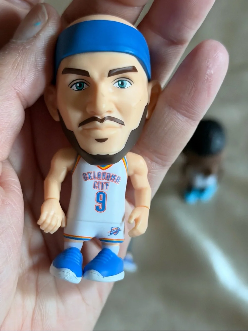 Zuru 5 Surprise NBA Ballers Action Figures Lot of 6 With Keychain and ball